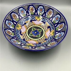 New Pottery Barn Del Sol Large Melamine Serving Bowl - 13”